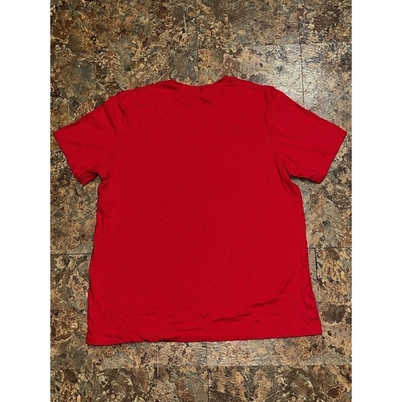 Bella Canvas Unisex Crew Neck Red Shirt Size 2XL - Picture 5 of 7